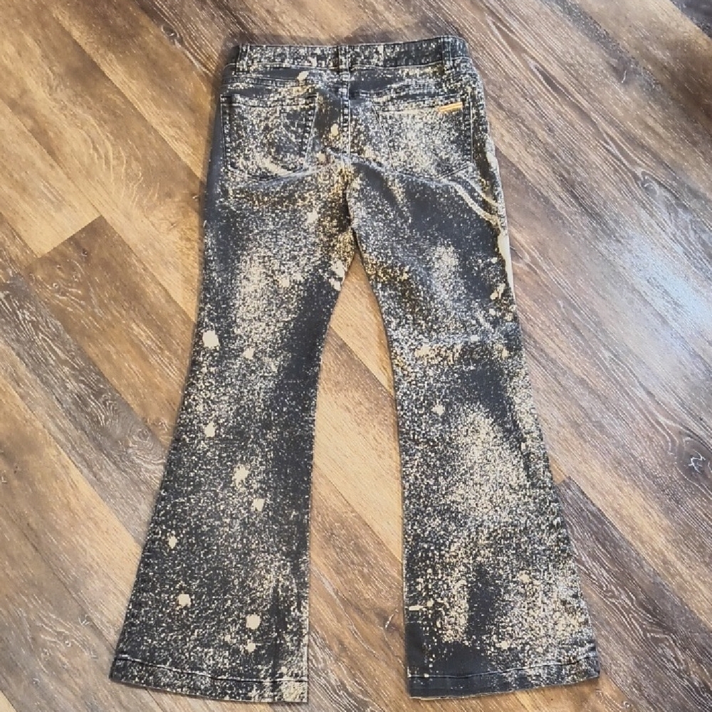 Michael Kors - Vintage - Rare Peice - Black And Cream Selma Flare Boot Cut Pants - Picture 6 of 7